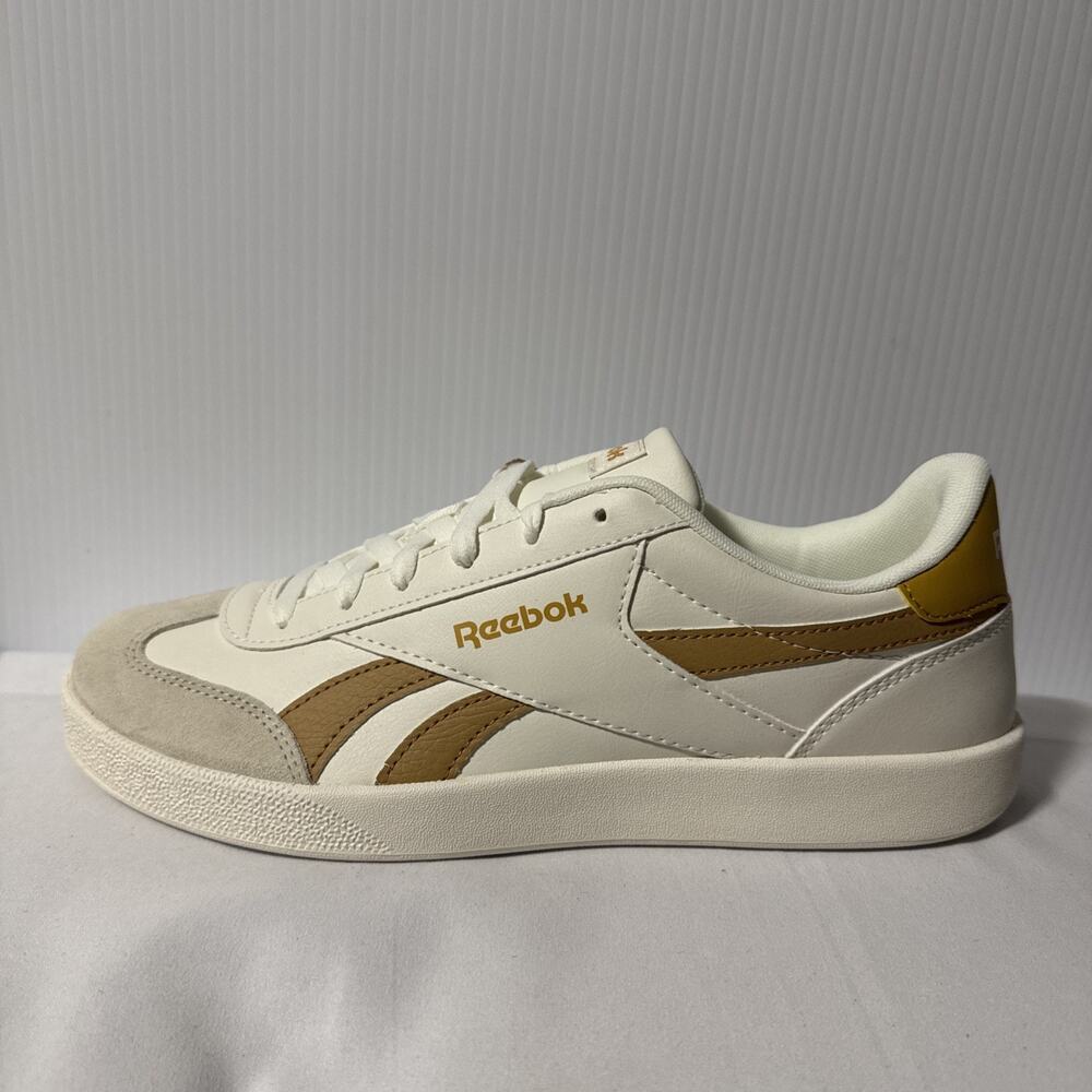 Reebok Smash Edge Chalk Camel Grit Gold Men’s 10. 100229917